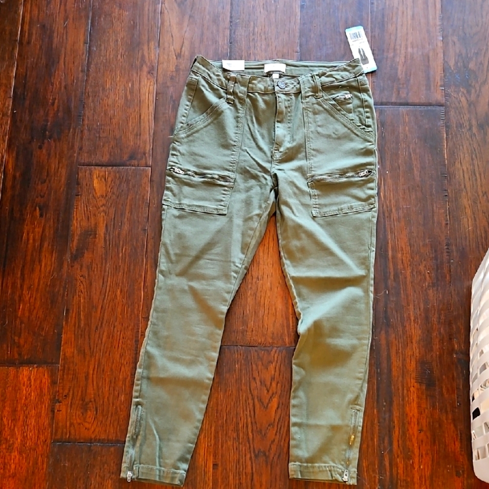Joie Olive Green Cargo Pants Sz 10/30